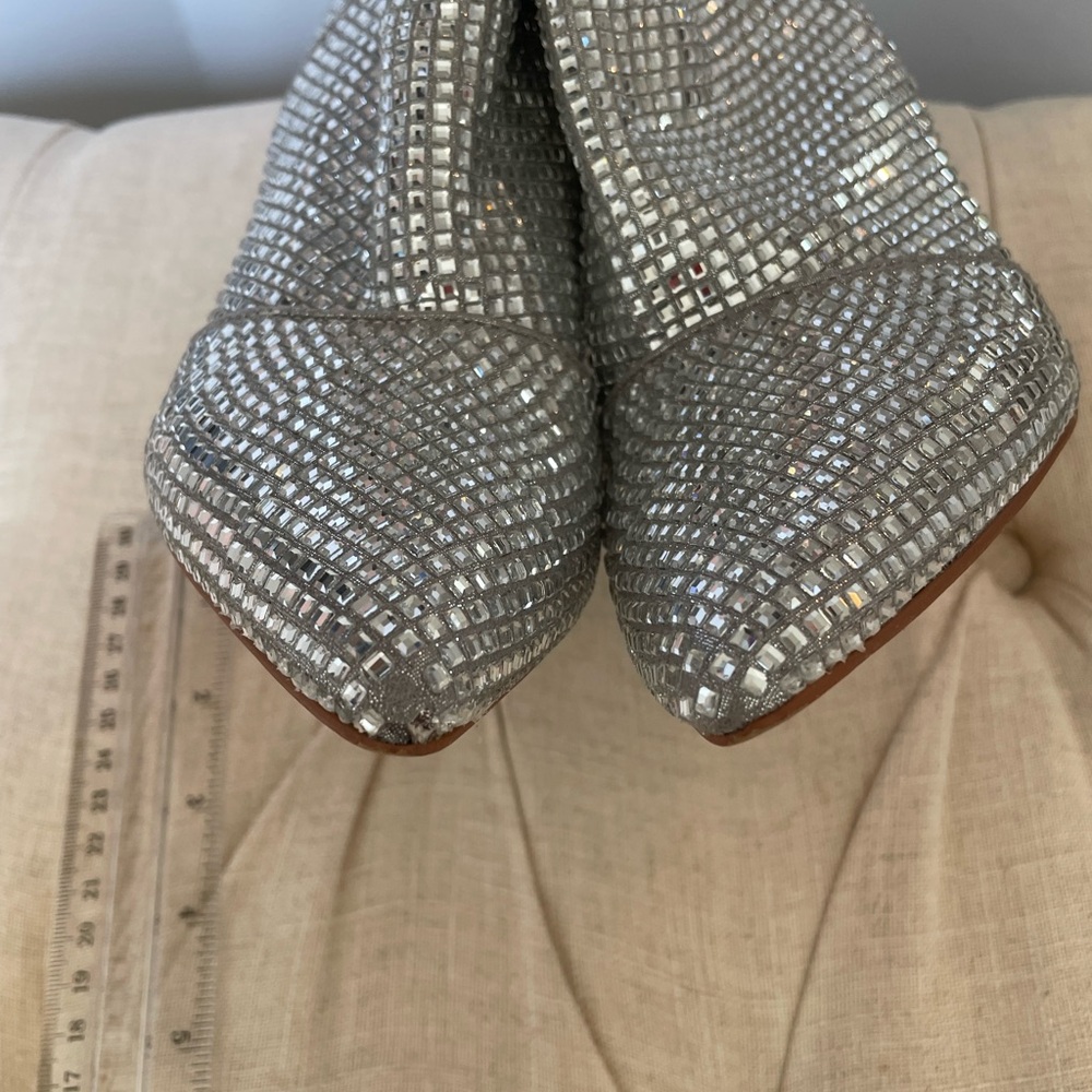 Steve Madden Rhinestone Booties 5 - Picture 7 of 7